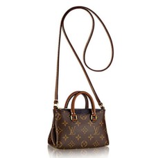 Louis Vuitton M61416 Nano Pallas Bandolera Lona Monogram