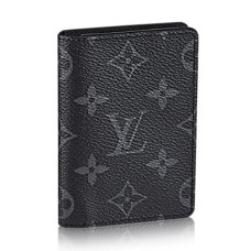 Louis Vuitton M61696 Organizador de bolsillo Monogram Eclipse Canvas