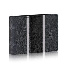 Louis Vuitton M64439 Cartera múltiple Monogram Eclipse Canvas