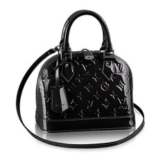 Louis Vuitton M90063 Alma BB Tote Bag Monograma Vernis