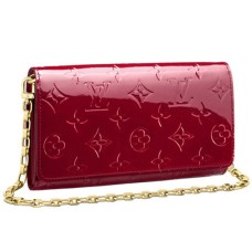Louis Vuitton M90091 Cartera con cadena Monogram Vernis