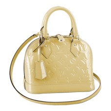 Louis Vuitton M90104 Alma BB Tote Bag Monograma Vernis