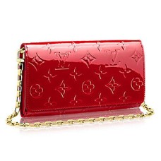 Louis Vuitton M90206 Monedero con cadena Monogram Vernis
