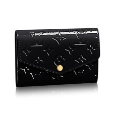 Louis Vuitton M90924 Cartera compacta Sarah Monogram Vernis