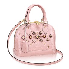 Louis Vuitton M90989 Alma BB Tote Bag Monograma Vernis