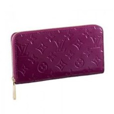 Louis Vuitton M93575 Monedero con cremallera Monogram Vernis