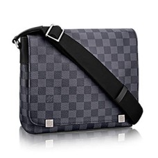 Louis Vuitton N41028 District PM Bandolera Damier Graphite Canvas