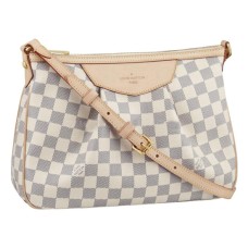 Louis Vuitton N41113 Siracusa PM Bandolera Damier Azur Lona