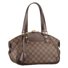 Louis Vuitton N41117 Verona PM Bandolera Damier Ebene Lona