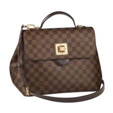 Louis Vuitton N41168 Bergamo MM Bandolera Damier Ebene Lona
