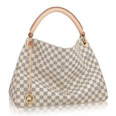 Louis Vuitton N41174 Artsy MM Bolso Hobo Lona Damier Azur
