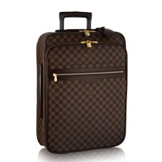 Louis Vuitton N41187 Pegase 55 Business Maleta con ruedas Damier Ebene Lona