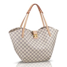 Louis Vuitton N41209 Salina GM Bolso de hombro Lona Damier Azur