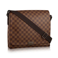 Louis Vuitton N41212 Distrito MM Bandolera Damier Ebene Lona