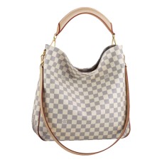 Louis Vuitton N41216 Bolso Hobo Soffi Lona Damier Azur