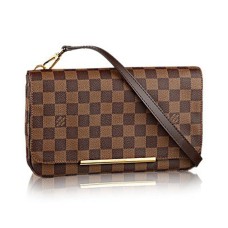 Louis Vuitton N41257 Hoxton PM Bandolera Damier Ebene Lona