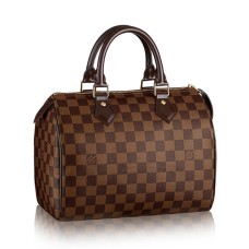 Louis Vuitton N41365 Speedy 25 Bolso de mano Damier Ebene Lona