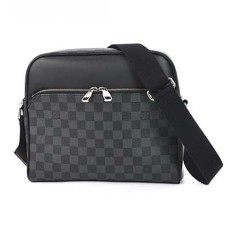 Louis Vuitton N41408 Dayton Reporter PM Bandolera Damier Graphite Canvas