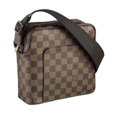 Louis Vuitton N41442 Olav PM Bandolera Damier Ebene Lona