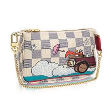 Louis Vuitton N41463 Mini Pochette Accesorios Evasion Lona Damier Azur