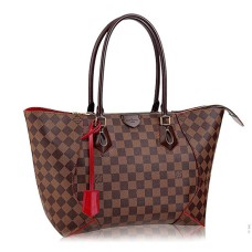 Louis Vuitton N41548 Caissa Tote MM Bolso de mano Damier Ebene Lona