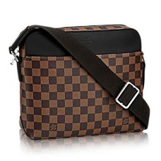 Louis Vuitton N41568 Jake Messenger PM Bolsa de mensajero Damier Ebene Lona