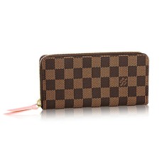 Louis Vuitton N41626 Cartera Clemence Lona Damier Ebene