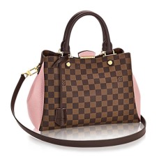 Louis Vuitton N41674 Bolso Tote Brittany Lona Damier Ebene