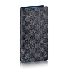 Louis Vuitton N41688 Cartera Brazza Lona Damier Grafito