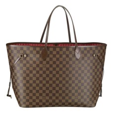 Louis Vuitton N51106 Neverfull GM Bolso de hombro Lona Damier Ebene