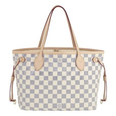 Louis Vuitton N51110 Neverfull PM Bandolera Damier Azur Lona