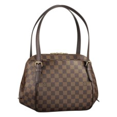 Louis Vuitton N51174 Belem MM Bolso Hobo Lona Damier Ebene