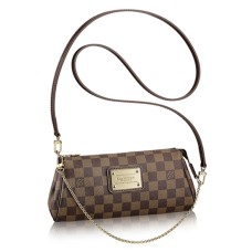 Louis Vuitton N55213 Eva Clutch Lona Damier Ebene