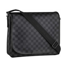 Louis Vuitton N58029 Daniel MM Bandolera Damier Grafito Lona