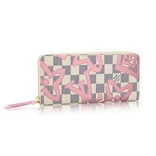 Louis Vuitton N60099 Cartera Clemence Lona Damier Azur