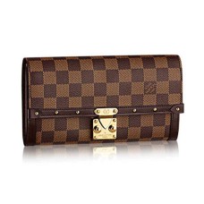 Louis Vuitton N60535 Monedero Venecia Lona Damier Ebene