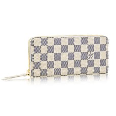 Louis Vuitton N61210 Cartera Clemence Lona Damier Azur