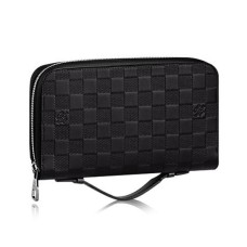 Louis Vuitton N61254 Zippy XL Monedero Damier Infini Cuero