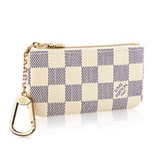 Louis Vuitton N62659 Estuche para llaves Lona Damier Azur