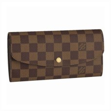 Louis Vuitton N63019 Cartera Emilie Lona Damier Ebene