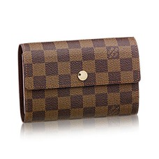 Louis Vuitton N63067 Cartera Alexandra Lona Damier Ebene