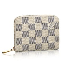 Louis Vuitton N63069 Monedero Zippy Lona Damier Azur