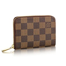 Louis Vuitton N63070 Monedero Zippy Lona Damier Ebene