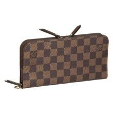 Louis Vuitton N63071 Cartera Insolite Lona Damier Ebene