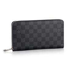 Louis Vuitton N63077 Organizador Zippy Lona Damier Grafito
