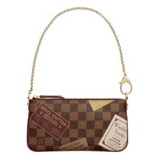 Louis Vuitton N63080 Pochette Milla MM Lona Damier Ebene