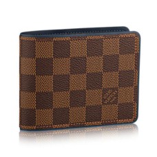 Louis Vuitton N63167 Monedero Múltiple Lona Damier Ebene