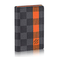 Louis Vuitton N63314 Organizador de bolsillo Lona Damier Grafito
