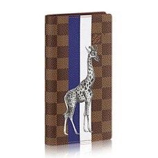 Louis Vuitton N63347 Cartera Brazza Lona Damier Ebene