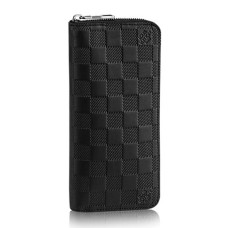 Louis Vuitton N63548 Zippy Organizador Damier Infini Cuero